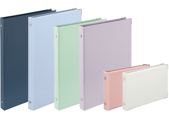 バインダー 製品画像B5・A5 カラーバリエーション
